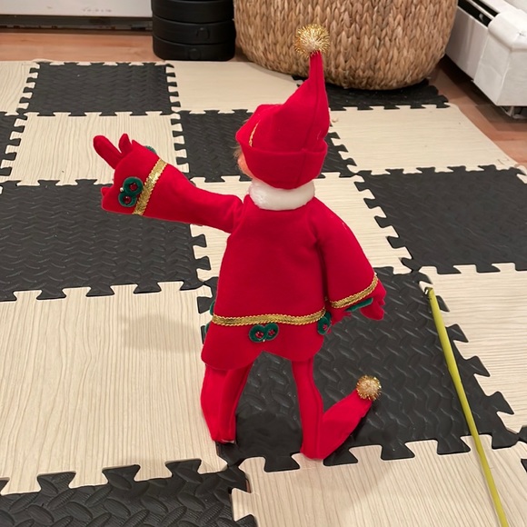 Annalee Green Elegant Elf Doll 75h Anniversary 2008 Christmas Elves - Picture 5 of 8